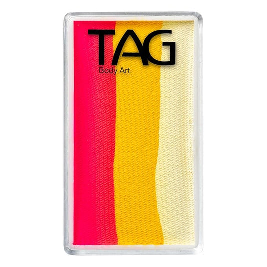 TAG Face and Body Paint - 1 Stroke Split Cake 30g - Tropical