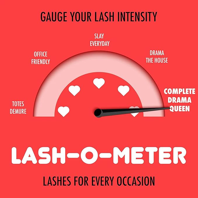 Gerard Cosmetics #Savage #Lashes, High Volume Dramatic Lashes, Reusable, Perfectly Curled False Lashes, Cruelty Free & Vegan (1 Pair)