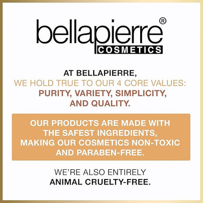 bellapierre Shimmer Powder | Paraben Free | Vegan & Cruelty Free | All Skin Types | 2.35g - Champagne