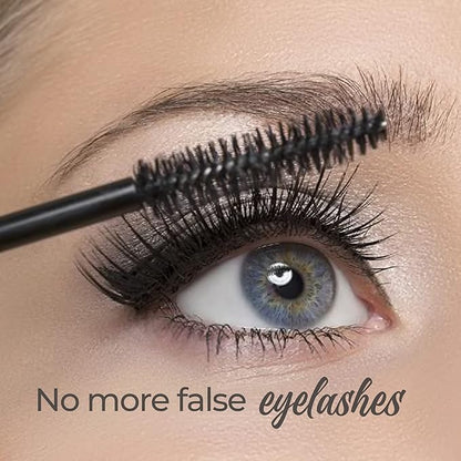 Eyebrow and Eyelash Serum - With Castor Oil, Capilmax, Caviar and Natural Extracts – Eyelash Growth Serum - Eyebrow Growth Serum - For More Volume and Thickness - 10ML