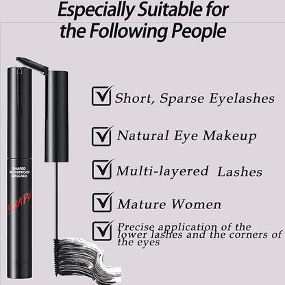 Lash Perfection Set: Gentle Mascara Remover + Volumizing Mascara with Built-In Lash Comb | Clump-Free, Sensitive Eyes Safe & Effortless Grooming