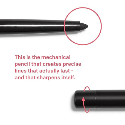 Almay All-Day Eyeliner Pencil, Hypoallergenic, Cruelty-Free, Smudge-Proof, Ophthalmologist Tested, Long Wearing and Water Resistant, Black Amethyst, 0.01 oz