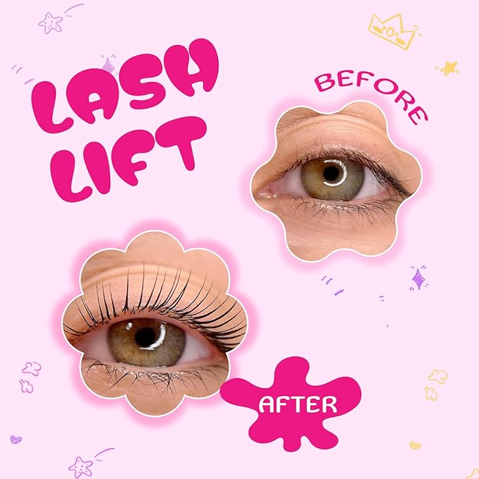 Lash Lift Kit - Easy to Use Salon-Quality Eyelash Perm Kit with Full Tools