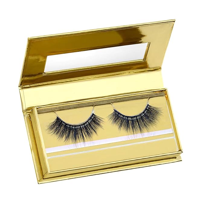 Gerard Cosmetics #WhatsTheTea #Lashes, High Volume Dramatic Lashes, Tapered, Perfectly Curled False Lashes, Cruelty Free & Vegan (1 Pair)