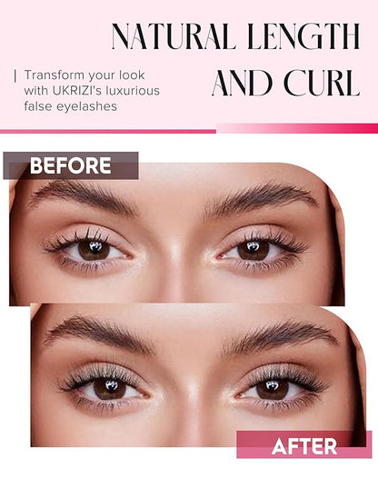 Wispy Lashes Natural Lashes Fake Lashes Natural Look False Eyelashes Natural Eyelashes Wispy Fake Eyelashes Cat Eye Lashes UP12
