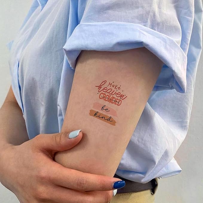 Christian Temporary Tattoos for Kids,80 Pcs Bible Verse Fake Temporary Tattoo for Adult Women Men Christian Party Favors Body Decorations Supplies,God Bless Classic Quote Tattoos for Boys Girls Q735