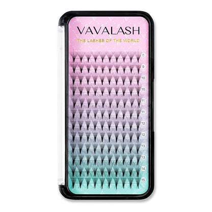 Eyelash Extensions 3D 4D 5D 6D 8D 9D 10D Thickness 0.07/0.1 C/D Curl Eyelashes Middle Stem Premade Fans Russian Volume Lash Extensions Supplies (Middle Stem 12D-0.07-C-8-15mm)