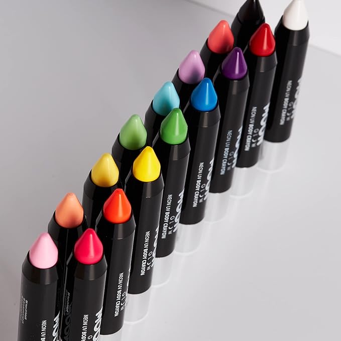 Neon UV Paint Stick Body Crayon for The Face & Body – Pastel Pink