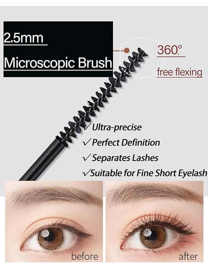 Lash Care Set: Gentle Mascara Remover + 24HR Volumizing Waterproof Mascara | Sensitive Eyes Safe, Aging Lash Solution, Clump-Free & Effortless Cleanse