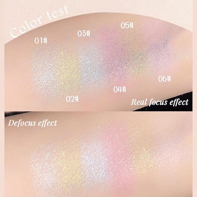 Eye shadow low saturation delicate long-lasting eye shadow palette, Monochrome Glittler Eyeshadow, pressed glitter eyeshadow, Glittle Eyeshadow Cream Single Vegan Eyeshadow, (11 Glittle Pink White)
