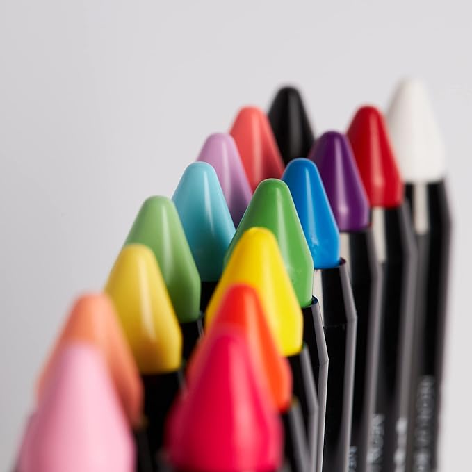 Neon UV Paint Stick Body Crayon for The Face & Body – Pastel Orange