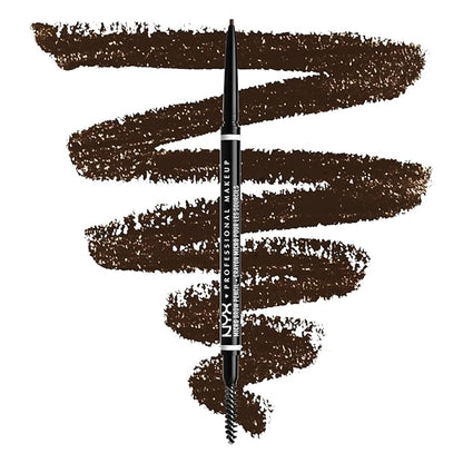 NYX Professional Makeup Thick It Stick It Thickening Brow Mascara & Micro Brow Pencil Bundle - Espresso