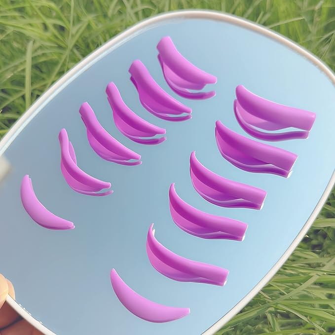 Lash Lift Pad Shield Katya Vinog DIY Eyelash Perming Pads Mega L Curl Perm Rod Roller No Glue Needed On Eyelid Silicone Guard Lifting Eyelashes Up, Lami Lamination Roller Perm Rods Ultra Soft & Light