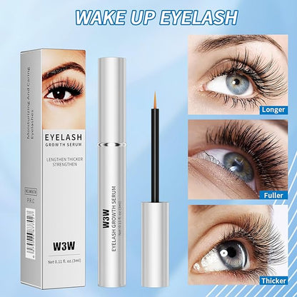 Lash Serum, Eyelash Enhancer Growth Serum, Eyelash Serum, Lash Serum for Eyelash Enhance, Boost Lash Growth Serum, Gentle Formula for Longer, Fuller, and Thicker Lashes, 3ml