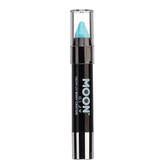 Neon UV Paint Stick Body Crayon for The Face & Body – Pastel Blue