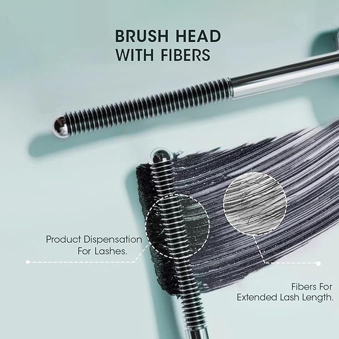 Metallic Tube Eyelash Primer, Volumizing & Lengthening Curling Mascara, Waterproof Smudge-Proof & Long-Lasting Tube Eyelash Primer, Natural Finish