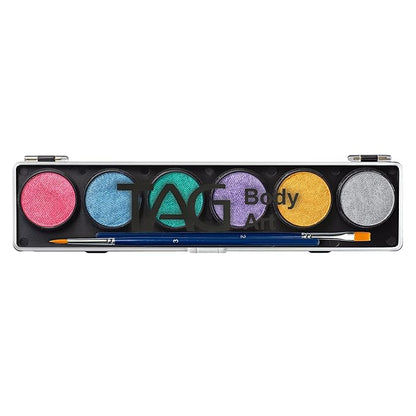 TAG Face & Body Paint - Pearl Palette 6 x 10g