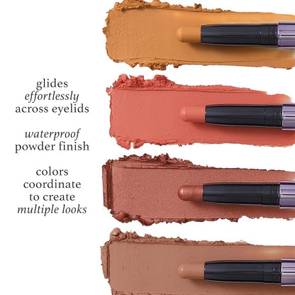 Julep Eyeshadow 101 Cream-to-Powder Waterproof Shadow Stick – Black Cherry Matte – Long-Lasting, Crease-Proof, Rich Toned Burgundy Matte Cream Eyeshadow with Built-in Smudger