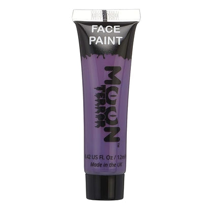 Halloween Face Paint Body Paint by Moon Terror - Poison Purple - SFX Make up, Special Effects Make up - 0.40fl oz