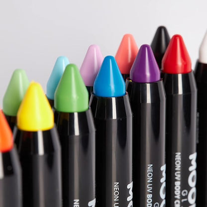 Neon UV Paint Stick Body Crayon for The Face & Body – Pastel Orange