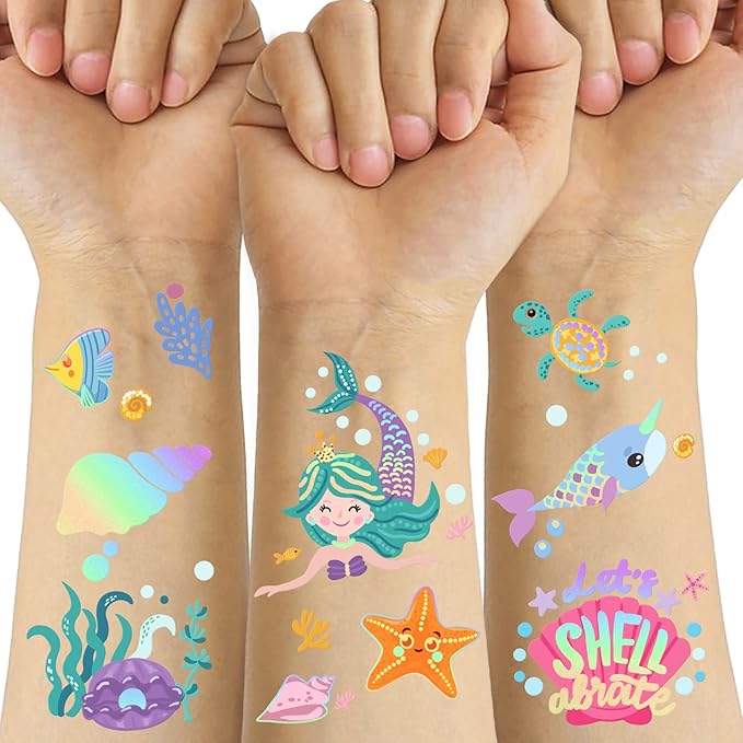 4 Sheets Kids Tattoos and 36 Sheets Adults Tattoo