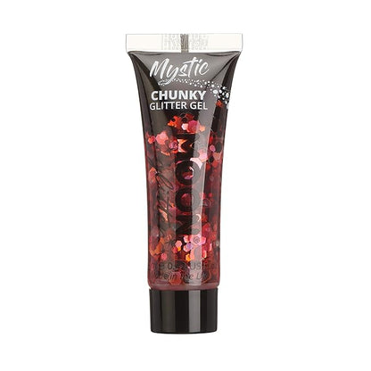 Mystic Chunky Glitter Gel by Moon Glitter - 12ml - Valentines - Glitter Face Paint