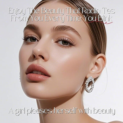 DONG RHYME 2025 Upgraded Lash Lift Kit - 2 in 1 Lash Perm Kit, Professional Instant Eyelash Lift Kit, Semi-Permanent Lash Curling Brow Lamination Kit, Salon Result for a Supermodel Look at Home Use