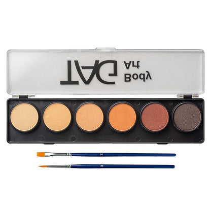 TAG Face & Body Paint - Skin Tone Palette 6 x 10g