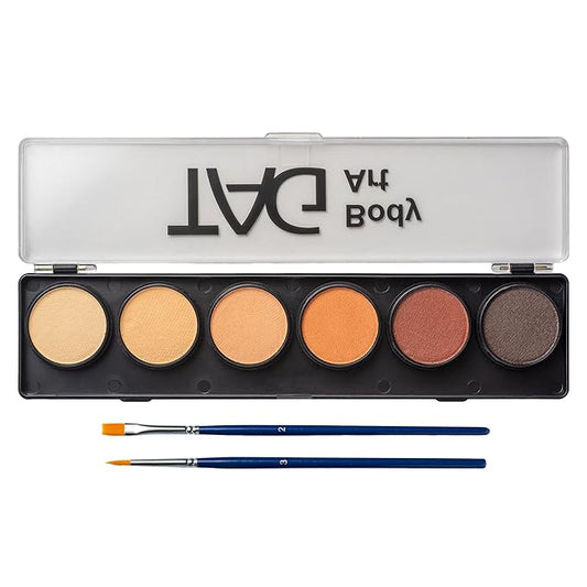 TAG Face & Body Paint - Skin Tone Palette 6 x 10g