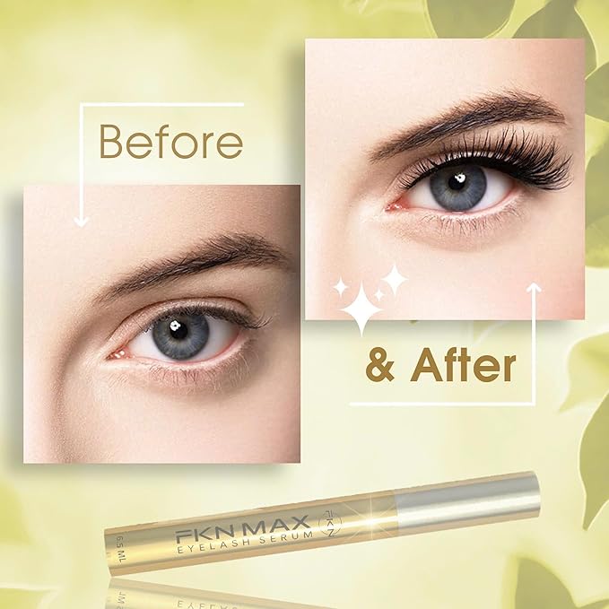 FKN Max Eyelash Growth Serum, Lash Enhancing Formula, Gift for Special Occasion, Birthday, Christmas, Wedding