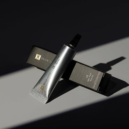 Brow Tint Kit - Black - Richly Pigmented Gel Tint, Fast-Acting, 6 Week Colour Retention