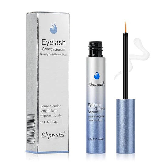 Eyelash Enhancing Serum - Lash Enhancing Serum with Advanced Natural Formula to Boost Longer Fuller and Thicker Looking Eyelashes and Eyebrows (4mL)