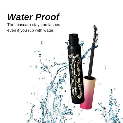 HEROINE MAKE by KISSME Mascara Duo Set | 2 Full-Size -Volumizing & Curl, Long-lasting False Eyelash Effect w/Curvy Brush Advanced Film 01 Jet Black + Gentle Eye Makeup Remover for Waterproof Mascara