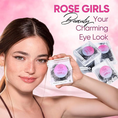 Loose Promade Fans - Natural Look Handmade Volume Eyelashes From 3D To 16D - C CC D DD Curl - False Lashes Extensions - Thickness 0.03~0.1 mm - 8~20 mm Length (14D-0.03-CC (14mm))