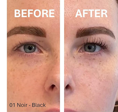Paul & Joe Smudgeproof Mascara - 02 Brun - Brown - Gives Lashes Volume and Length - Moisturize and Protect the Lashes - Easy Application - 0.24 oz.