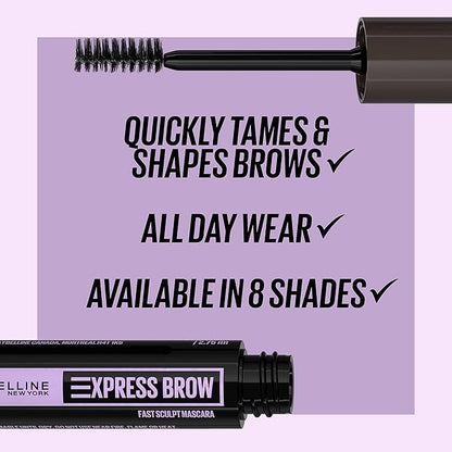 Maybelline Brow Fast Sculpt, Shapes Eyebrows, Eyebrow Mascara Makeup, Blonde, 0.09 Fl. Oz. (Pack of 2)