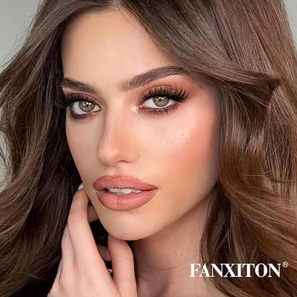 FANXITON Lash Clusters 280 Pcs Wispy Lash Clusters D 8-16 MM Mix Natural Eyelash Clusters 40D Individual Eyelash DIY Lash Extensions at Home(40D)