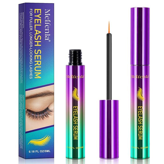 Lash Serum for Eyelash Growth Serum, Eyelash Serum to Grow Lashes, Eye Lash Serum Growth, Lash Enhancing Serum, Thicker, Fuller, Longer, Naturally Beautiful Eyelash, for Sensitive Eyes, Non Irritating