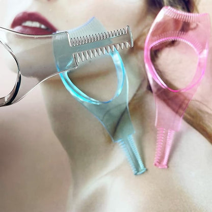 YASNAI 3-Piece Lash Buddy Mascara Shield - Upper & Lower Applicator Guard & Separator Tool