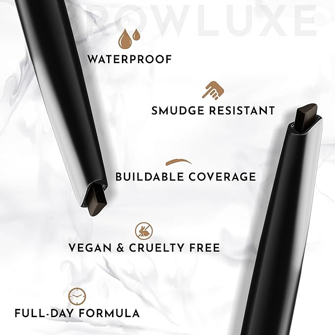 Longwear Eyebrow Gel, Volumizing Brow Gel, Precise Spoolie Applicator Brush For Flawless Make up, Clear Brow Gel For Eyebrow Kit & Makeup Kit, Long Lasting, Waterproof, Vegan, Cruelty-Free