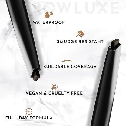 Longwear Eyebrow Gel, Volumizing Brow Gel, Precise Spoolie Applicator Brush For Flawless Make up, Clear Brow Gel For Eyebrow Kit & Makeup Kit, Long Lasting, Waterproof, Vegan, Cruelty-Free