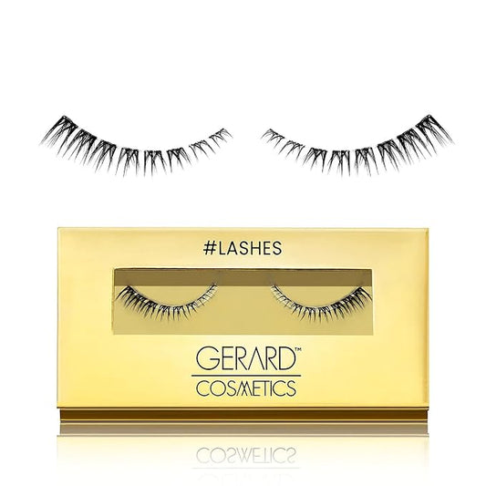 Gerard Cosmetics #WorkIt #Lashes, Reusable False Bottom Lashes, Perfectly Curled False Lashes For Glasses Wearers, Cruelty Free & Vegan (1 Pair)