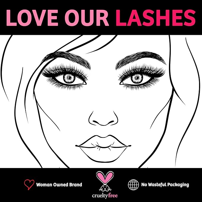 Gerard Cosmetics #Savage #Lashes, High Volume Dramatic Lashes, Reusable, Perfectly Curled False Lashes, Cruelty Free & Vegan (1 Pair)