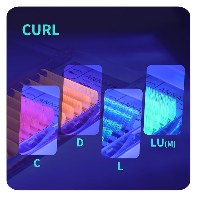Colorful Individual Eyelash UV Neon Colored Lashes Extension,Volume Lash Extension False Eyelashes Colored Faux Mink Lashes(Purple,0.07 L 8-15mm Mix)