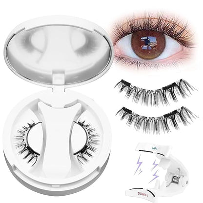 Giani Magnetic Lashes,Magnetic Eyelashes with applicator Natural Look,Reusable No Glue Needed Soft Eyelashes Kit,Lightweight & Waterproof, 3D Soft Flex,Easy to Apply,for All-Day Wear (Photogenic)