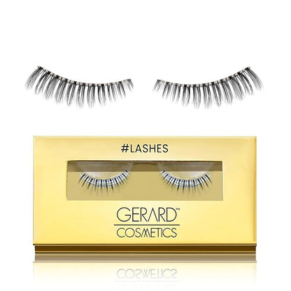 Gerard Cosmetics #Vibe #Lashes, Reusable False Bottom Lashes, Perfectly Curled False Lashes For Glasses Wearers, Cruelty Free & Vegan (1 Pair)