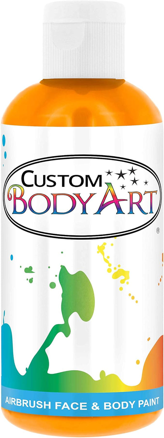 8-ounce Yellow Water Based Airbrush Body Art & Face Paint
