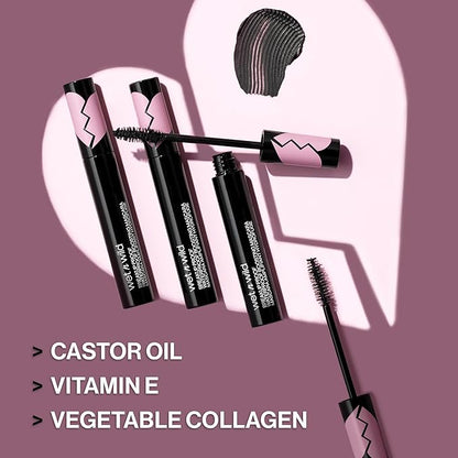 wet n wild Breakup Proof Waterproof Boosting Mascara (Pack of 2)