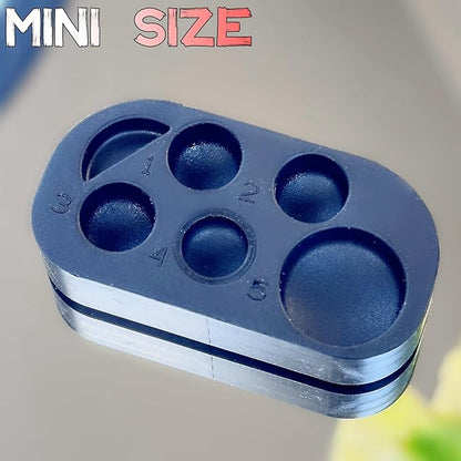 Lash Lift and Tint Palette Eyelash Perm Brow Lamination Lotion Container Tint Dye Mixing Dish Tattoo Ink Cup, Nail Glitter Palettes, Lash Lift Adhesives Tray. 2 Size Silicone Lami Mia Plate Tab