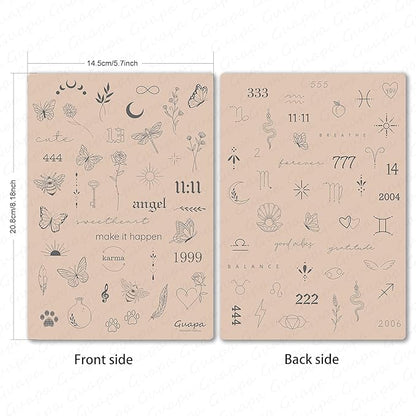 2 Pcs Tiny Tattoo Practice Skins, Small Deluxe Mini Silicone Finger Semi Permanent Tattoo Latex Pad for Training (Tiny #3 - Pink Pad -2PCS)